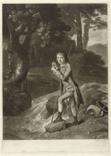 Portrait of James Sayer at the age of thirteen