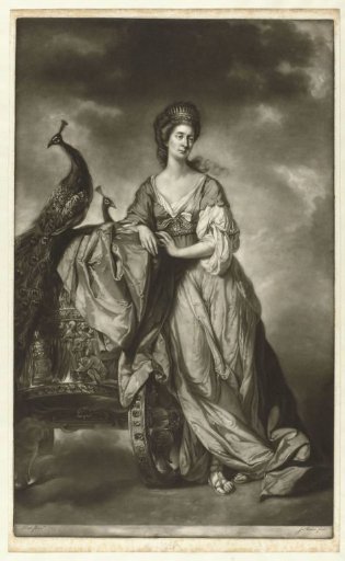 Portrait of Ann Elliot as Juno
