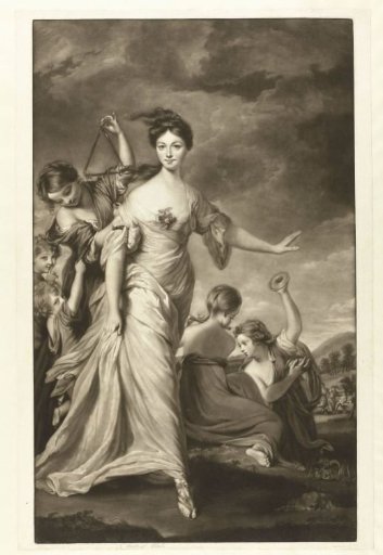 Portrait of Mary Hale as Euphrosyne
