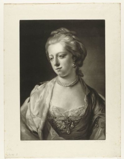 Portrait of Caroline Matilda of Wales