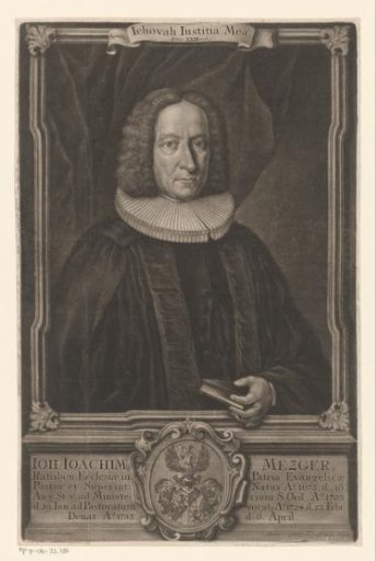 Portrait of Johann Joachim Metzger