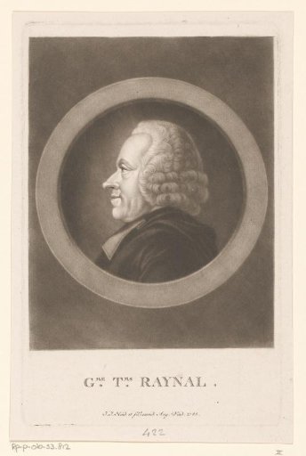 Portrait of Guillaume-Thomas François Raynal