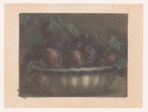 Bowl with Plums