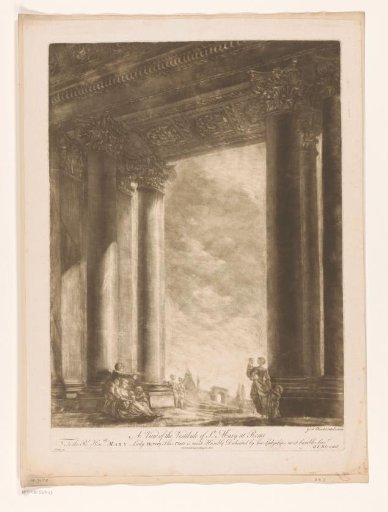 Church interior in Rome