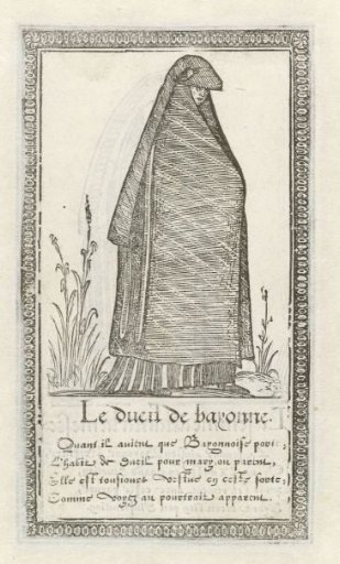 Mourning Attire from Bayonne
