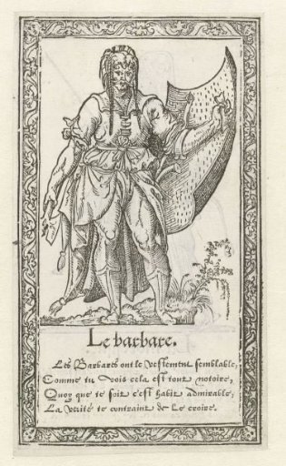 Man with shield and axe