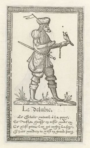 Man with a Small Bird of Prey