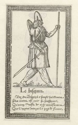 Man in Basque costume
