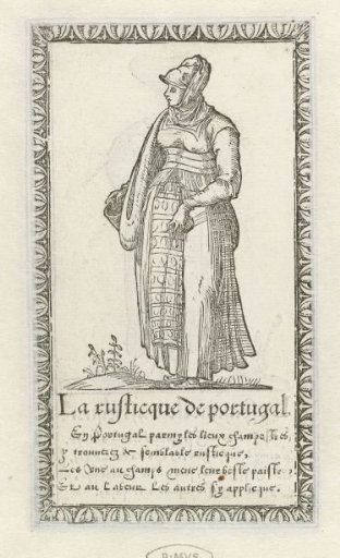 Woman from the Portuguese countryside