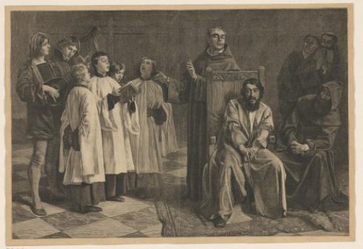 Hugo van der Goes Receives Music Therapy in the Monastery
