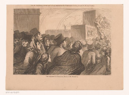 Group of Travellers at a Railway Station