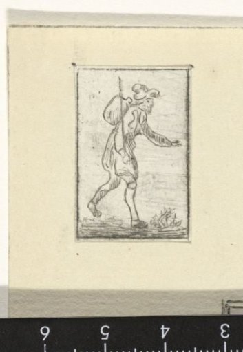 Traveler with a knapsack