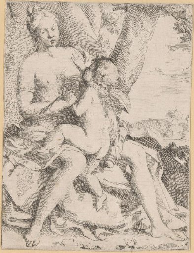 Venus and Cupid