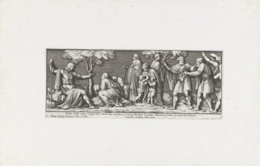 Giovanni de' Medici Receives Refugees from Prato