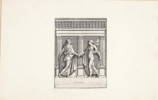 Two Dancing Figures
