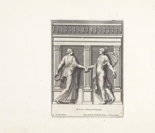 Two Dancing Figures