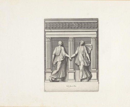 Two Dancing Figures