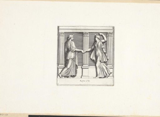 Two Dancing Figures