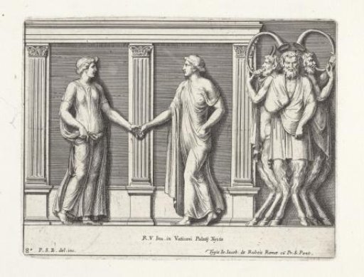 Two Dancing Figures