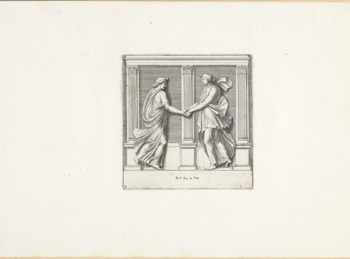 Two Dancing Figures