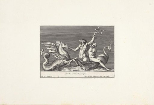 Triton Fighting a Sea Monster