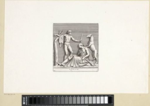 Man with a Dagger and a Woman