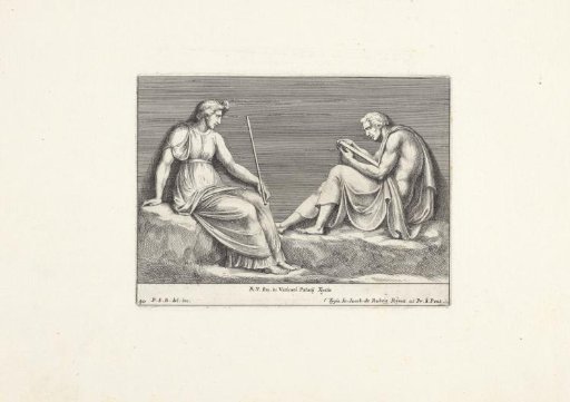 Seated Man and Woman