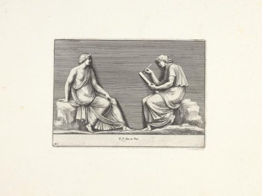 Seated Man and Woman