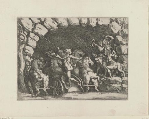 Pluto Descends into the Underworld