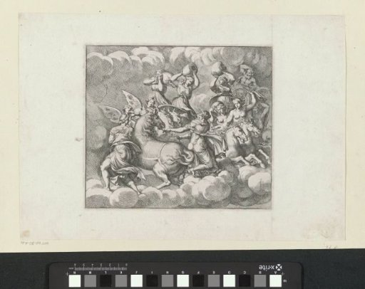 Mythological Figures among Clouds