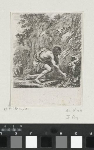 John the Baptist Drawing Water from a Spring