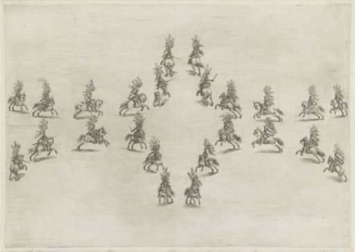 Twenty-Four Horsemen in a Pattern