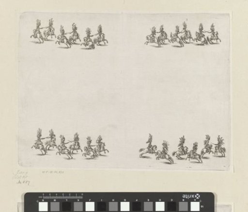 Twenty-Four Horsemen in a Pattern
