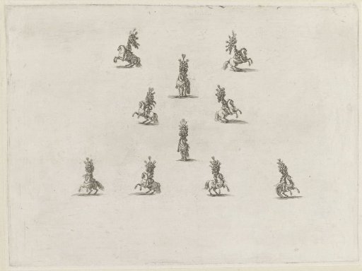 Ten Horsemen in a Pattern