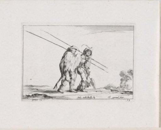 Two lance-bearers