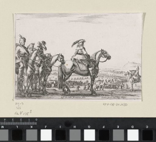 Commander overseeing the advance of the army