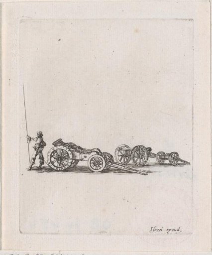 Mortar and a cannon