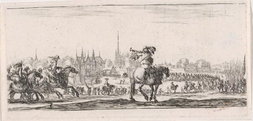 Soldiers entering the city of Arras