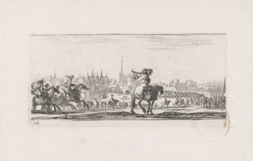 Soldiers entering the city of Arras