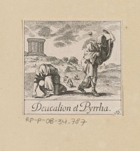 Deucalion and Pyrrha