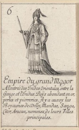 Woman from the Mughal Empire