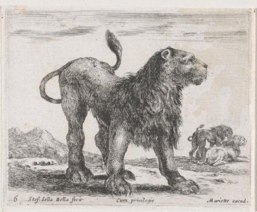 Standing Lion