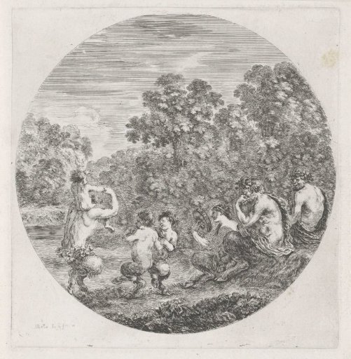 Group of satyrs