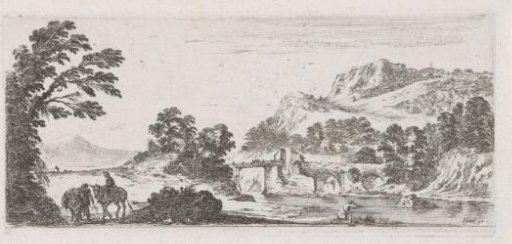 Landscape with bridge
