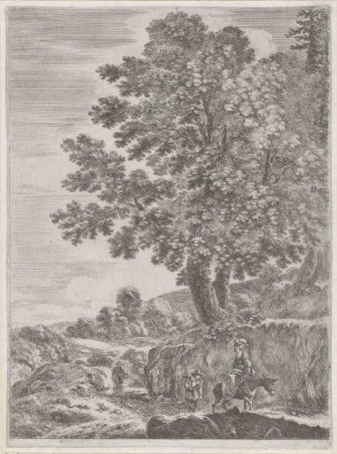 Landscape with a path