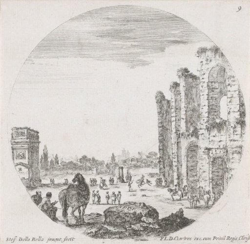 Landscape with the Colosseum and the Arch of Constantine