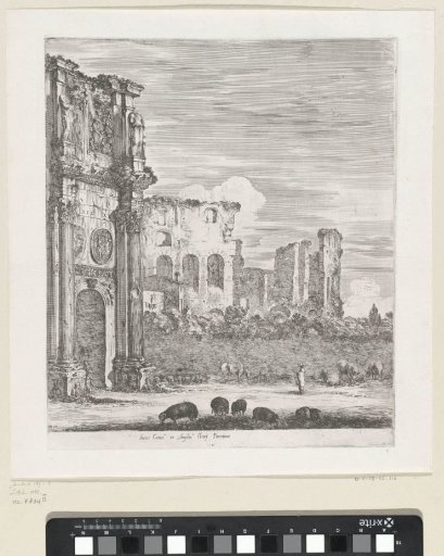 Arch of Constantine and the Colosseum