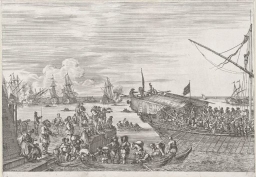 Departure of a Galley in the Harbour of Livorno