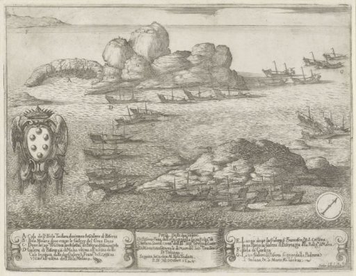 Capture of two galleys of Bizerte