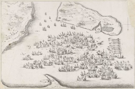 Naval battle at La Rochelle, 1372